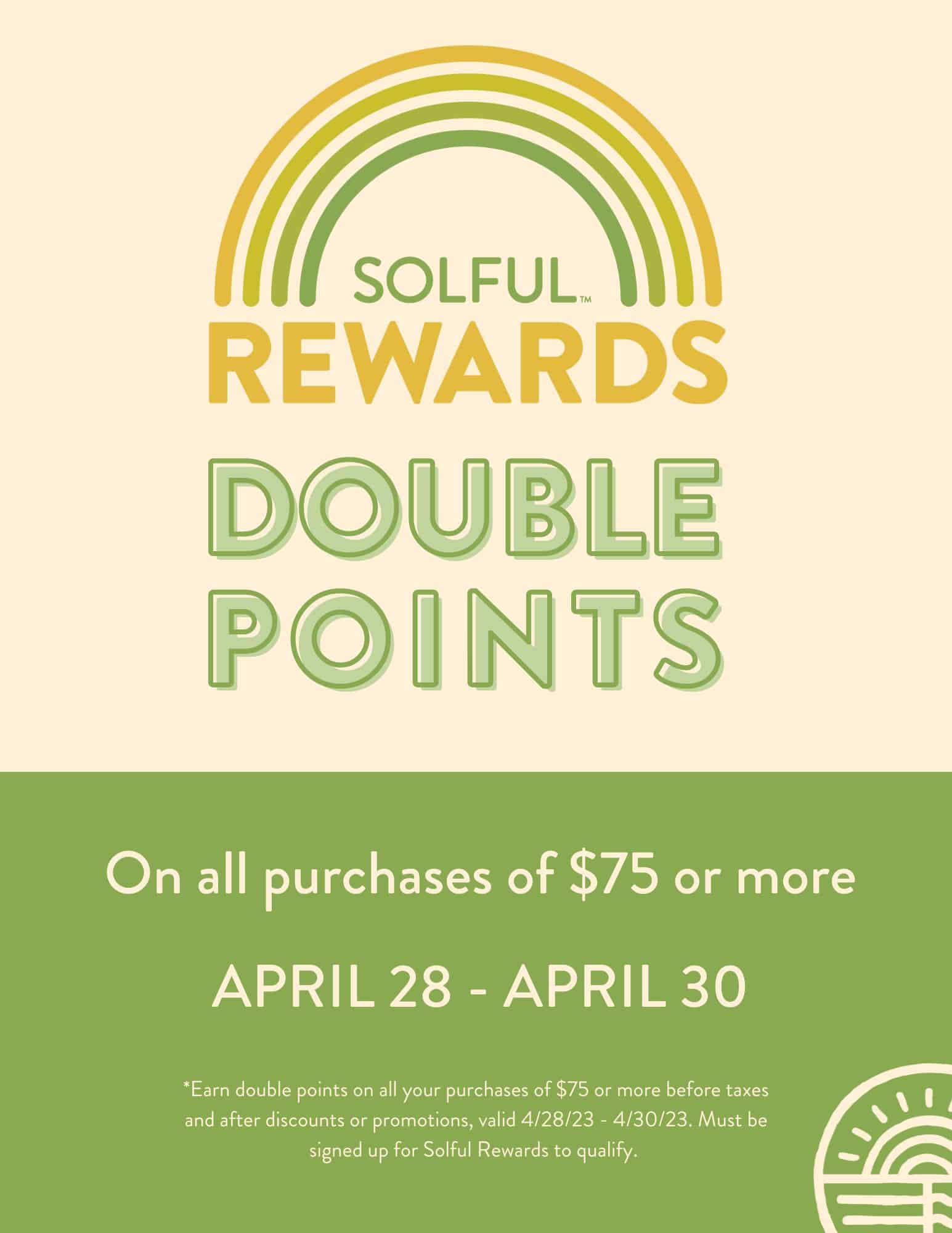 Double Points Days Solful